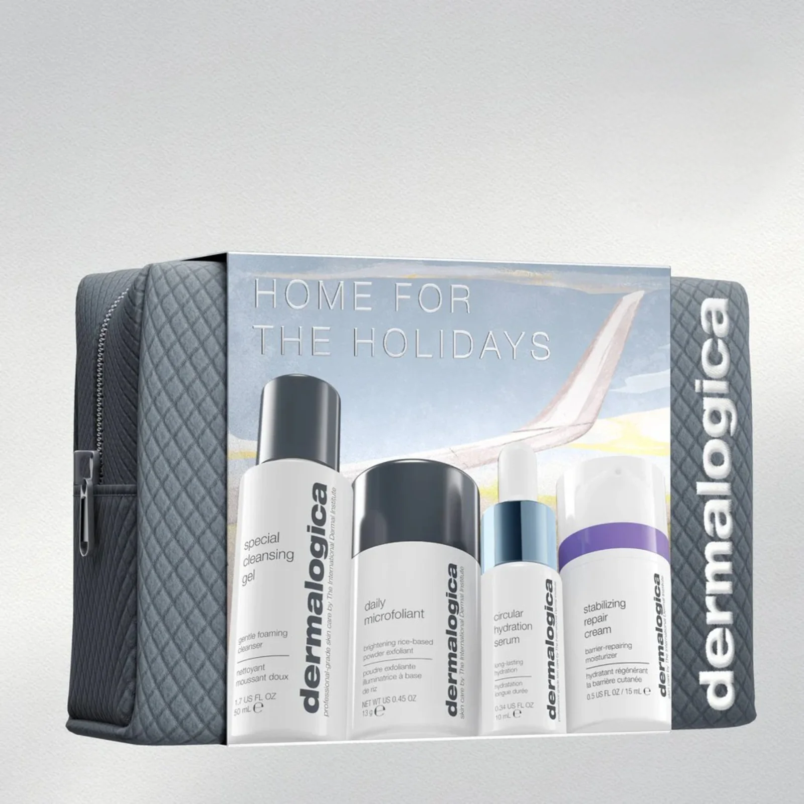 home for the holidays (4 travel-size + bag)